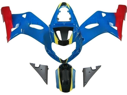 Carene 2001-2003 Suzuki GSXR 600 Blu Rosso Rizla GSXR Racing Generico