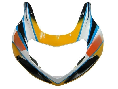 Per GSXR600 2001-2003 Carrozzeria Carenatura ABS bianco Set plastica stampata ad iniezione Generico