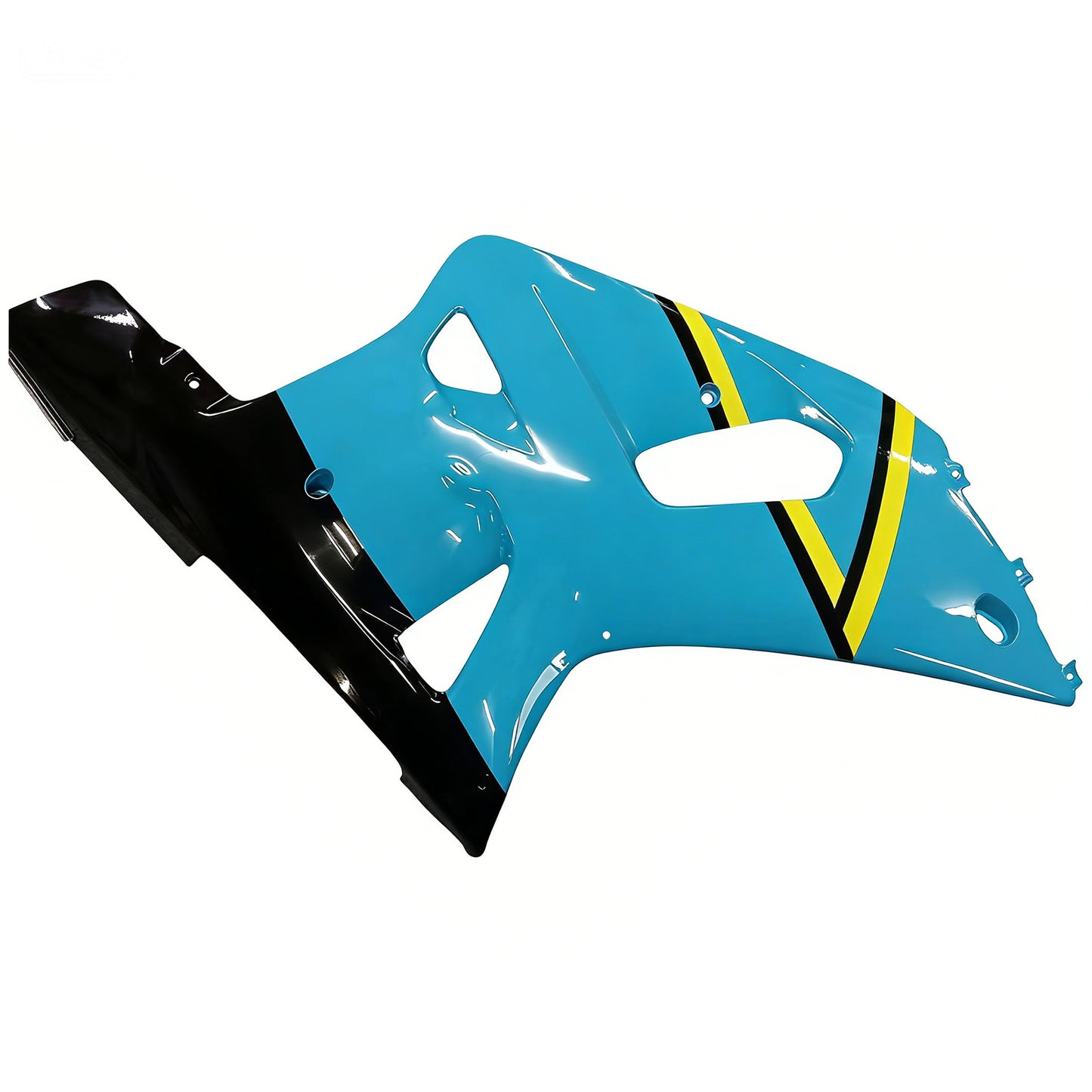Amotopart 2001-2003 Suzuki GSXR600 Cladding Blue Multi Kit
