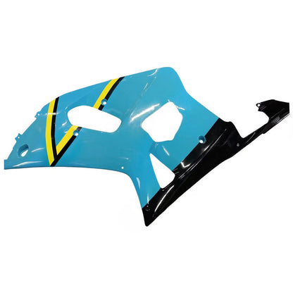 Amotopart 2001-2003 Suzuki GSXR600 Cladding Blue Multi Kit