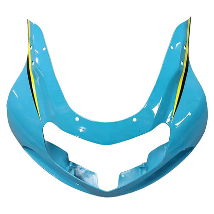 Per GSXR600 2001-2003 Carrozzeria Carenatura ABS blu Set di plastica stampata ad iniezione Generico