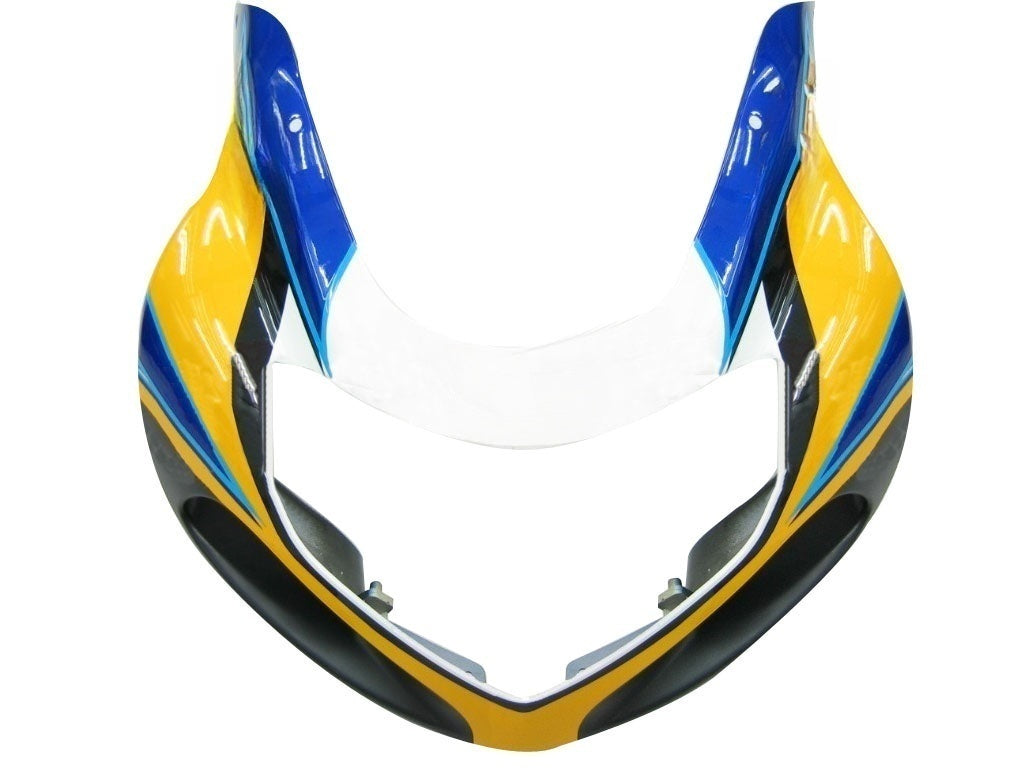 Amotopart Cladding Suzuki 600 2001-2003 Cladding Corona GSXR Racing Blue & Yellow Careing Kit