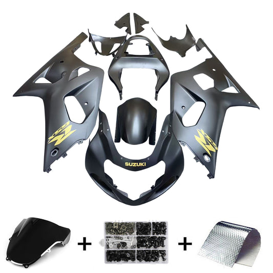Amotopart Suzuki GSXR600 GSXR750 2001-2003 K1 Kit carena Carrozzeria Plastica ABS