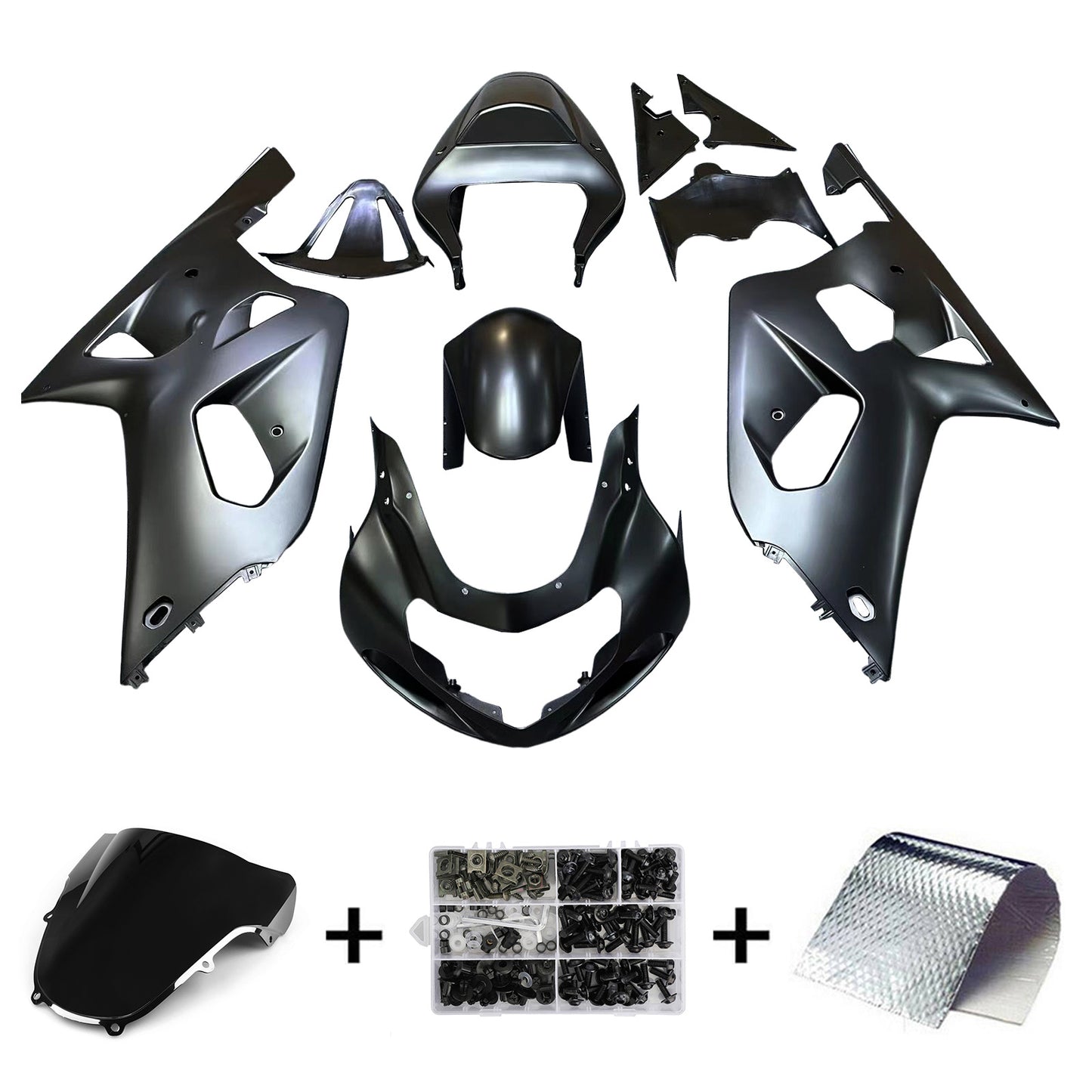 Kit carenatura Suzuki GSXR600 2001-2003 Carrozzeria Plastica ABS