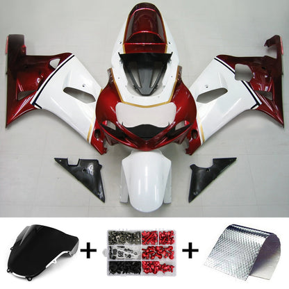 Kit carenatura Suzuki GSXR600 2001-2003 Carrozzeria Plastica ABS