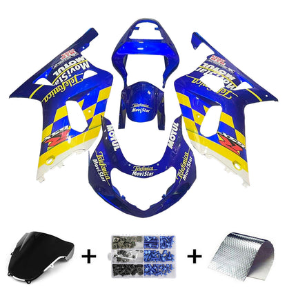 2001-2003 Suzuki GSXR600 GSXR750 2000-2003 K1 Kit carenatura iniezione Carrozzeria