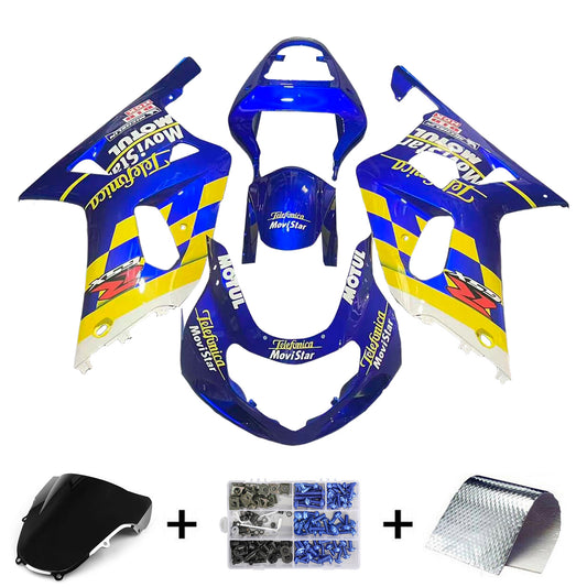 2001-2003 Suzuki GSXR600 GSXR750 2000-2003 K1 Kit carenatura iniezione Carrozzeria