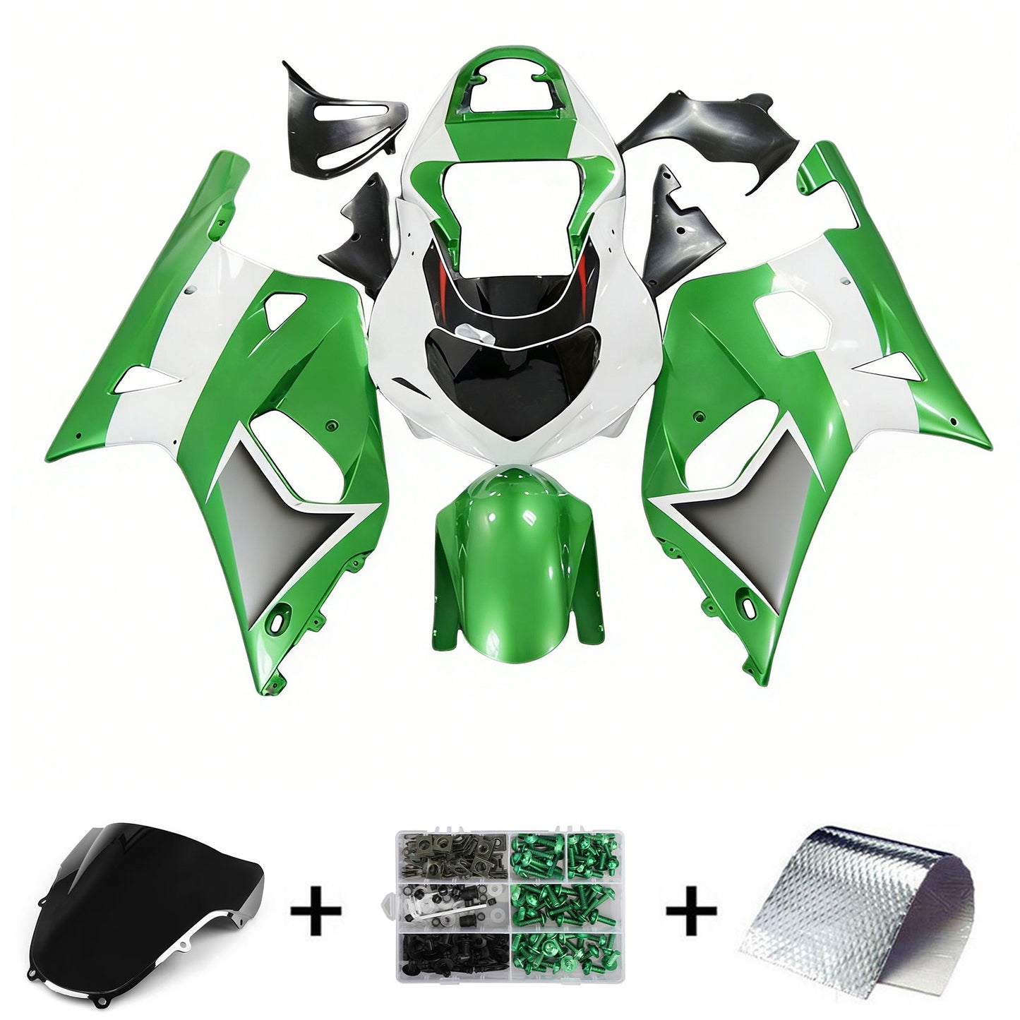2001-2003 Suzuki GSXR600 2000-2003 GSXR750 K1 Kit carenatura iniezione Carrozzeria