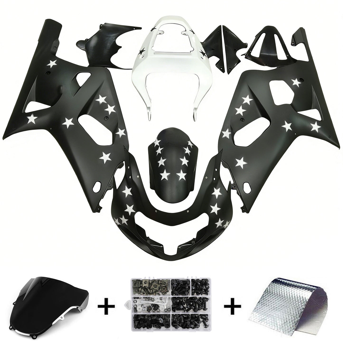 2001-2003 Suzuki GSXR600 GSXR750 2000-2003 K1 Kit carenatura iniezione Carrozzeria