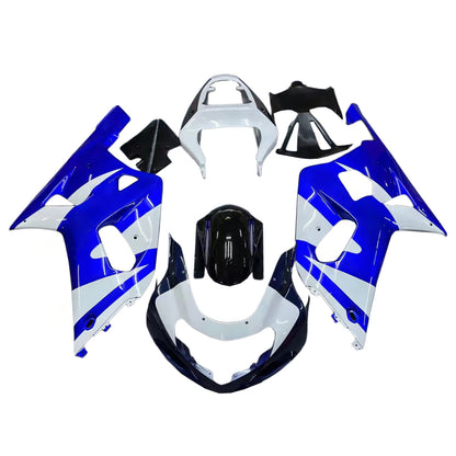 Amotopart 2001-2003 Suzuki GSXR750 Clearing Blue & White Multi Kit