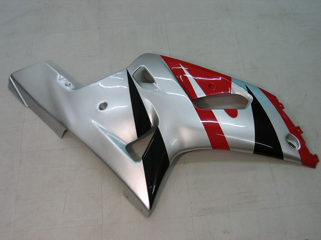 Per GSXR750 2000-2003 Carrozzeria Carena ABS rosso Stampato ad iniezione Plastica Set Generico