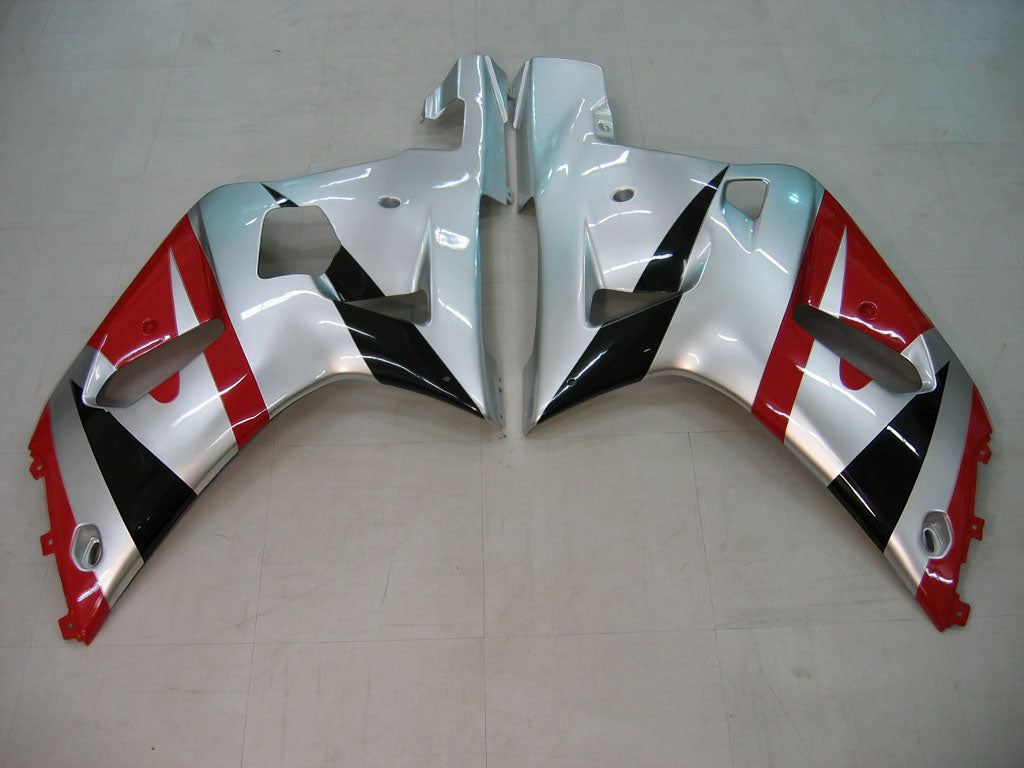 Per GSXR750 2000-2003 Carrozzeria Carena ABS rosso Stampato ad iniezione Plastica Set Generico