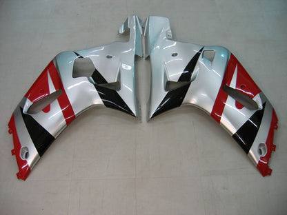 Per GSXR750 2000-2003 Carrozzeria Carena ABS rosso Stampato ad iniezione Plastica Set Generico