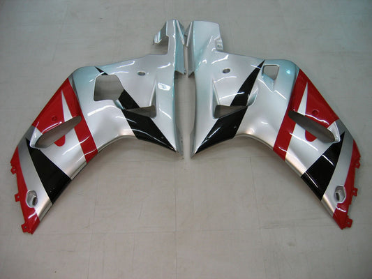 Per GSXR750 2000-2003 Carrozzeria Carena ABS rosso Stampato ad iniezione Plastica Set Generico