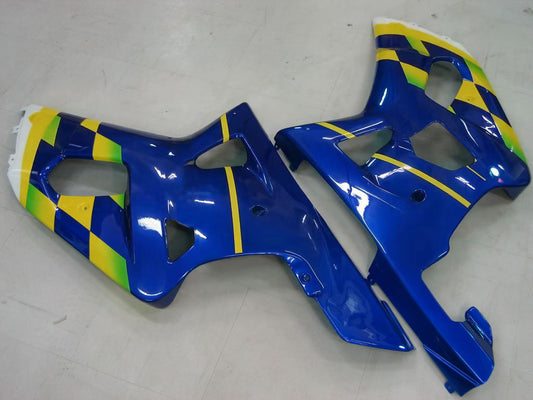 Per GSXR750 2000-2003 Carrozzeria Carenatura ABS blu Set di plastica stampata ad iniezione Generico