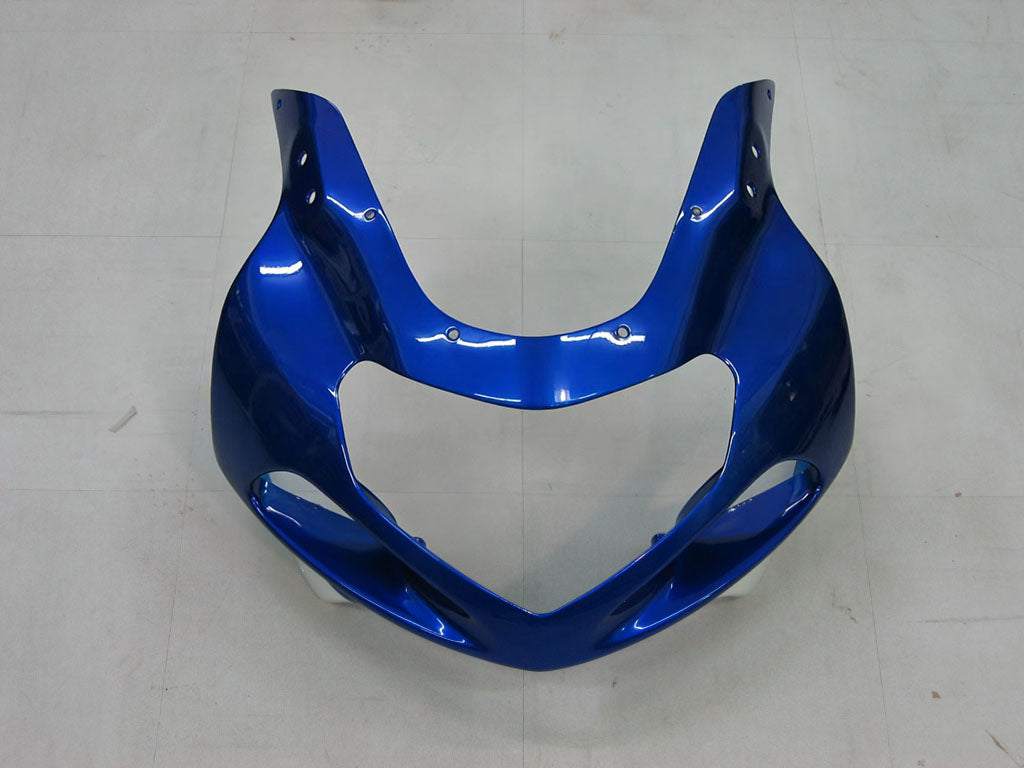Per GSXR750 2000-2003 Carrozzeria Carenatura ABS blu Set di plastica stampata ad iniezione Generico