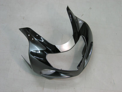 Per GSXR750 2000-2003 Carenatura per carrozzeria Set di plastica stampata ad iniezione in ABS nero Generico
