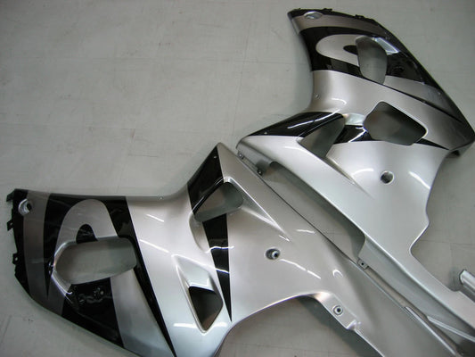 Per GSXR750 2000-2003 Carenatura per carrozzeria Set di plastica stampata ad iniezione in ABS nero Generico