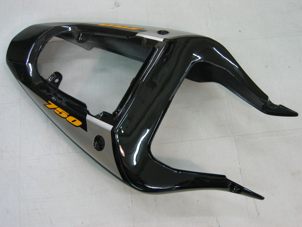 Per GSXR750 2000-2003 Carenatura per carrozzeria Set di plastica stampata ad iniezione in ABS nero Generico