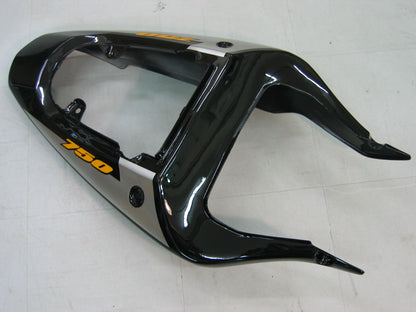 Per GSXR750 2000-2003 Carenatura per carrozzeria Set di plastica stampata ad iniezione in ABS nero Generico