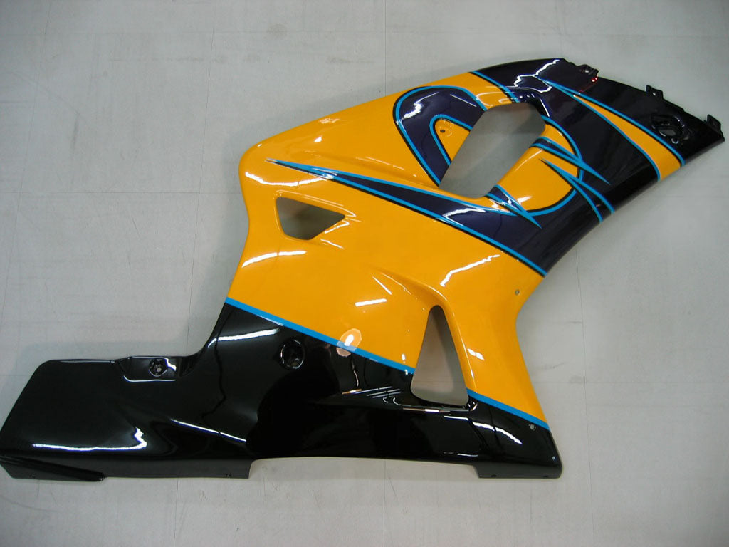 Per GSXR750 2000-2003 Carrozzeria Carena Giallo ABS Stampato Ad Iniezione Plastica Set Generico