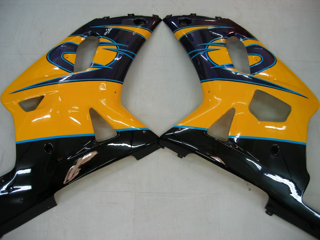 Per GSXR750 2000-2003 Carrozzeria Carena Giallo ABS Stampato Ad Iniezione Plastica Set Generico