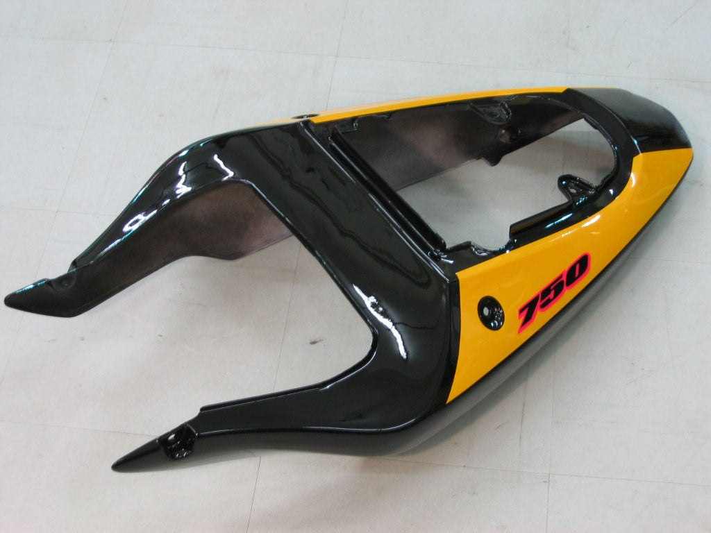 Per GSXR750 2000-2003 Carrozzeria Carena Giallo ABS Stampato Ad Iniezione Plastica Set Generico