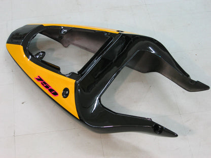 Per GSXR750 2000-2003 Carrozzeria Carena Giallo ABS Stampato Ad Iniezione Plastica Set Generico