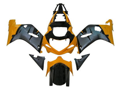Amotopart 2001-2003 Suzuki GSXR750 Casting Yellow & Grey Kit