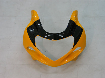 Amotopart 2001-2003 Suzuki GSXR750 Casting Yellow & Grey Kit