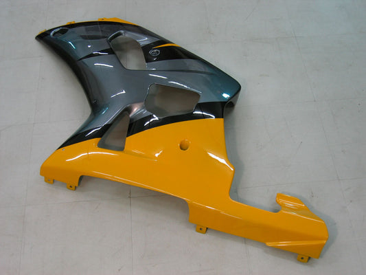 Amotopart 2001-2003 Suzuki GSXR750 Casting Yellow & Grey Kit