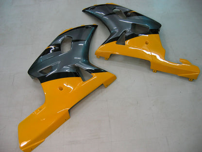 Amotopart 2001-2003 Suzuki GSXR750 Casting Yellow & Grey Kit