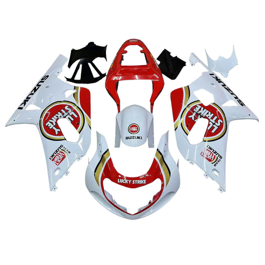 Amotopart 2001-2003 Suzuki GSXR750 Clearing White & Red Kit