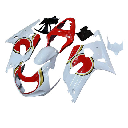 Carene 2001-2003 Suzuki GSXR 750 Bianco Rosso Lucky Strike Generico