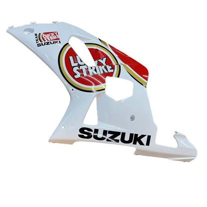 Carene 2001-2003 Suzuki GSXR 750 Bianco Rosso Lucky Strike Generico