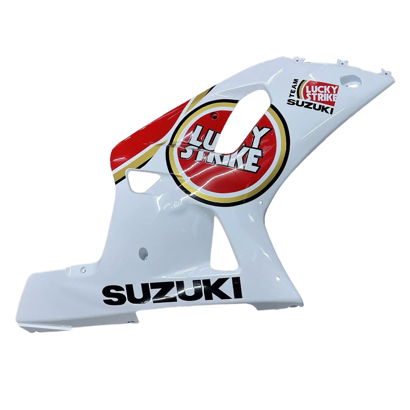 Carene 2001-2003 Suzuki GSXR 750 Bianco Rosso Lucky Strike Racing Generico