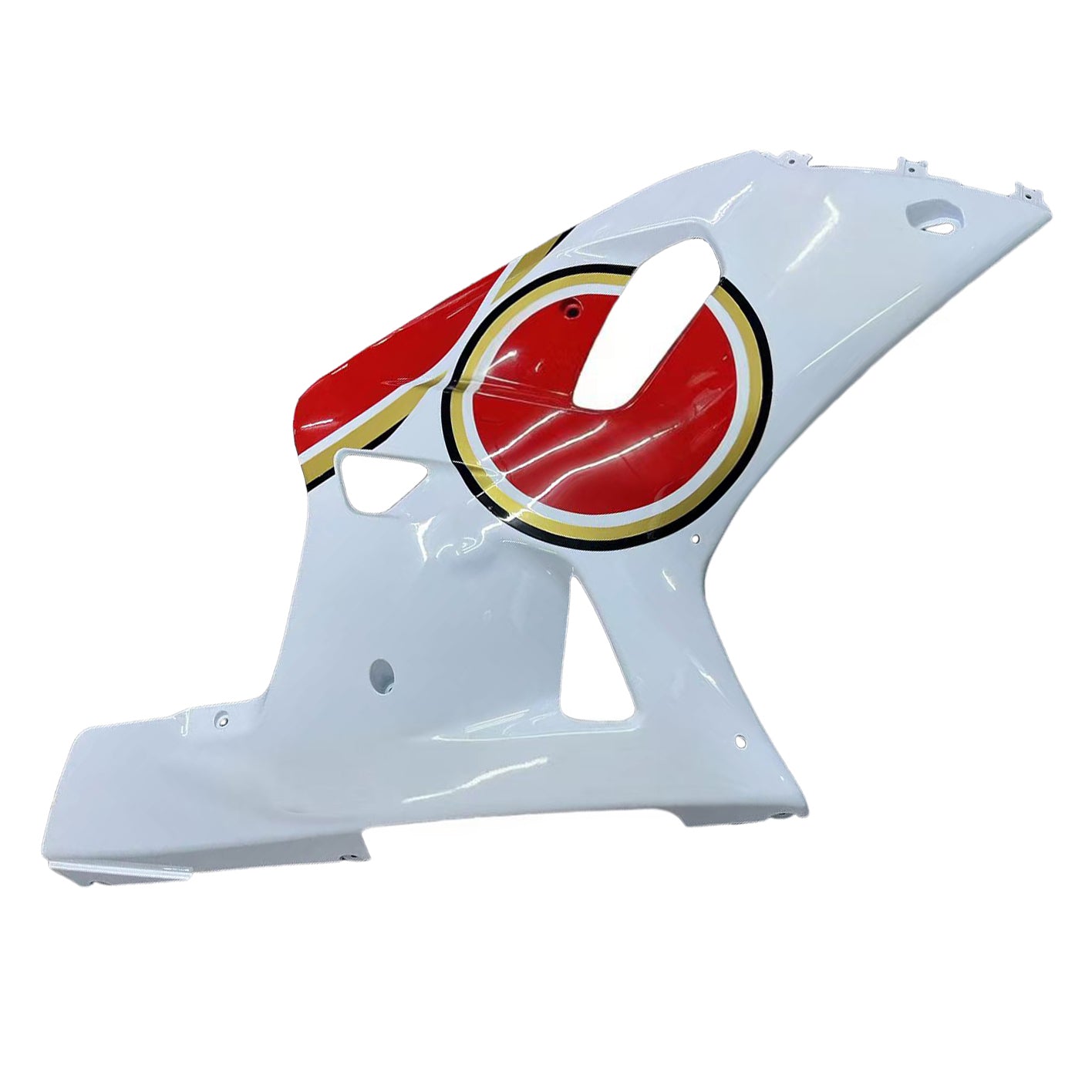 Carene 2001-2003 Suzuki GSXR 750 Bianco Rosso Lucky Strike Generico