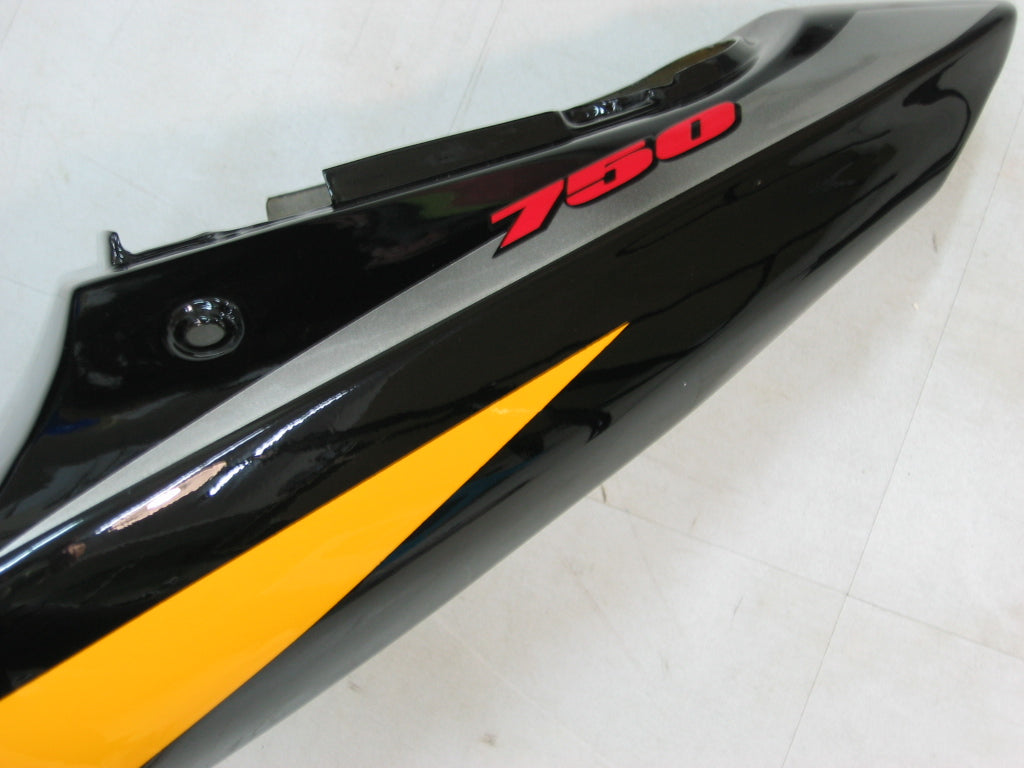 Amotopart 2001-2003 Suzuki GSXR750 Kit nero e giallo pulizia