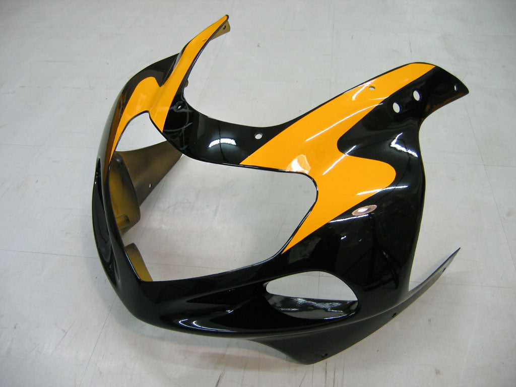 Amotopart 2001-2003 Suzuki GSXR750 Kit nero e giallo pulizia