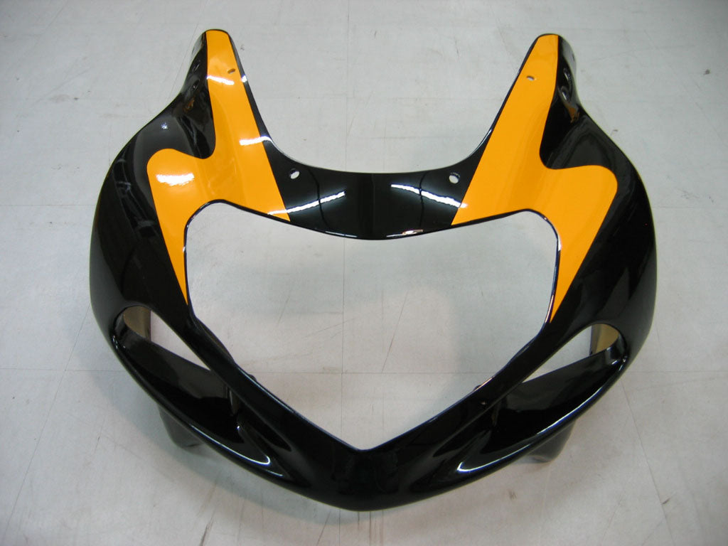 Amotopart 2001-2003 Suzuki GSXR750 Kit nero e giallo pulizia