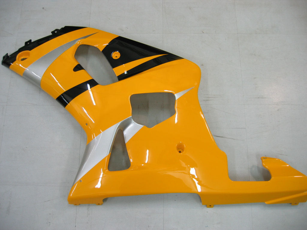 Amotopart 2001-2003 Suzuki GSXR750 Kit nero e giallo pulizia