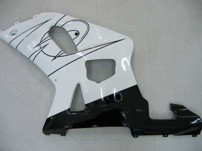 Carene 2001-2003 Suzuki GSXR 750 Bianco Nero Alstare Corona Generico