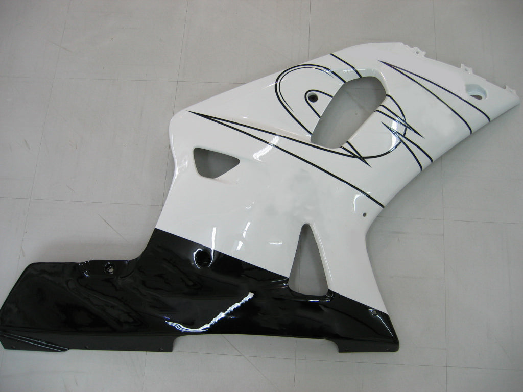 Per GSXR750 2000-2003 Carenatura per carrozzeria Set di plastica stampata ad iniezione in ABS nero Generico