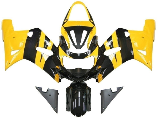 Carene 2001-2003 Suzuki GSXR 750 Giallo & Nero GSXR Generico