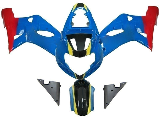 Carene 2001-2003 Suzuki GSXR 750 Blu Rosso Rizla GSXR Racing Generico