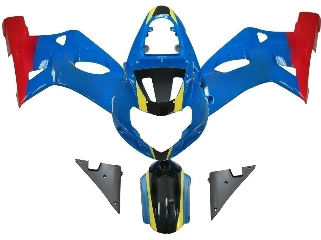 Amotopart 2001-2003 Suzuki GSXR750 Casting Multi Blue Kit