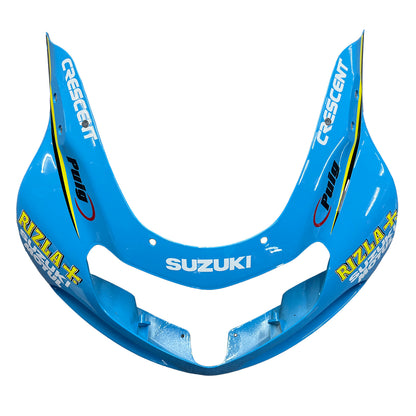 Carene 2001-2003 Suzuki GSXR 750 Blu Nero Rizla Racing Generico
