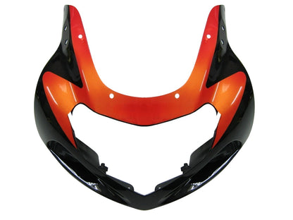 Carene 2001-2003 Suzuki GSXR 750 Arancione Metallico e Nero GSXR Racing Generico