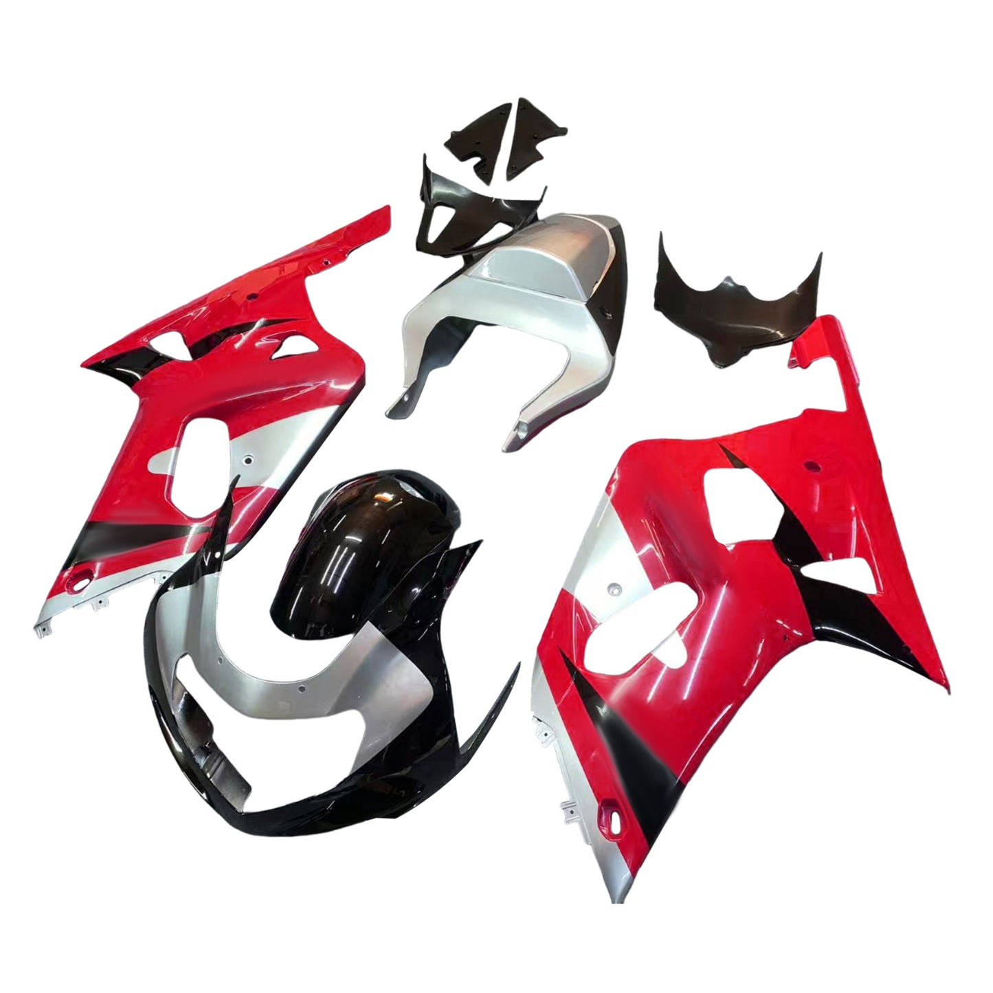 Amotopart 2001-2003 Suzuki GSXR750 Kit rosso di cancellazione