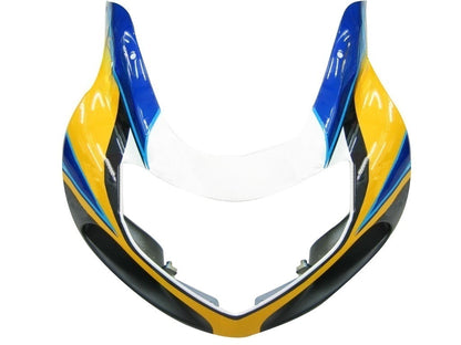 Amotopart 2001-2003 Suzuki GSXR750 Desolation Clothing Multi Yellow & Blue Kit